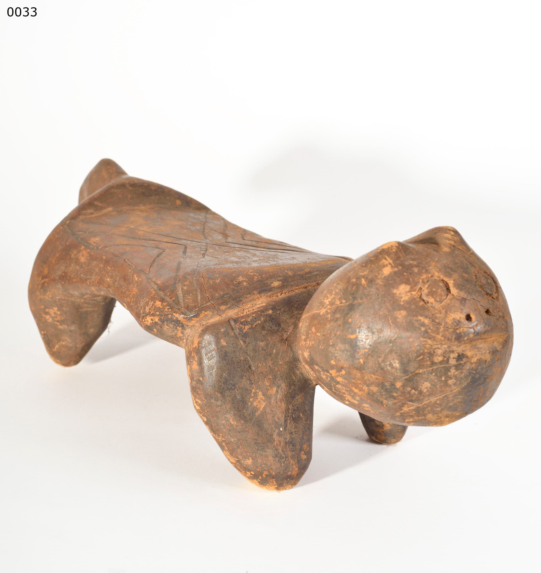Frafra — zoomorphic ritual stool (also used as altar)