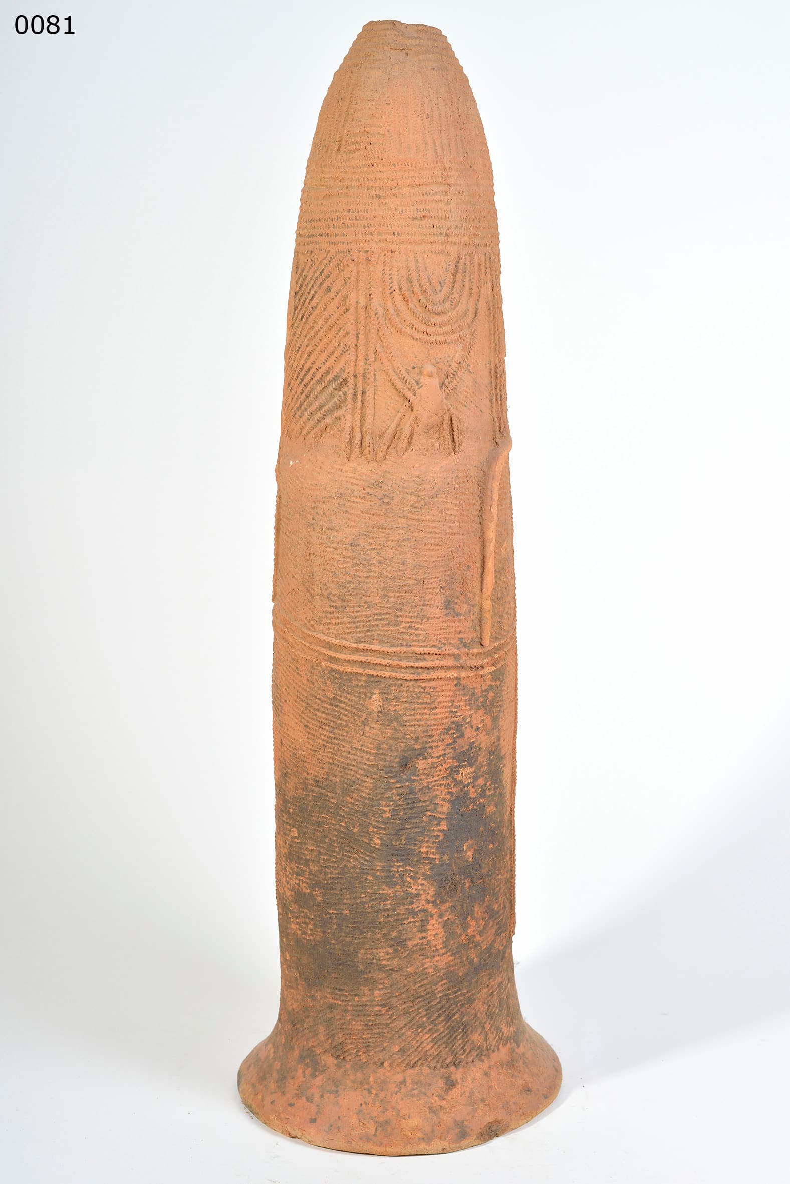 BURA — funerary phallic urn