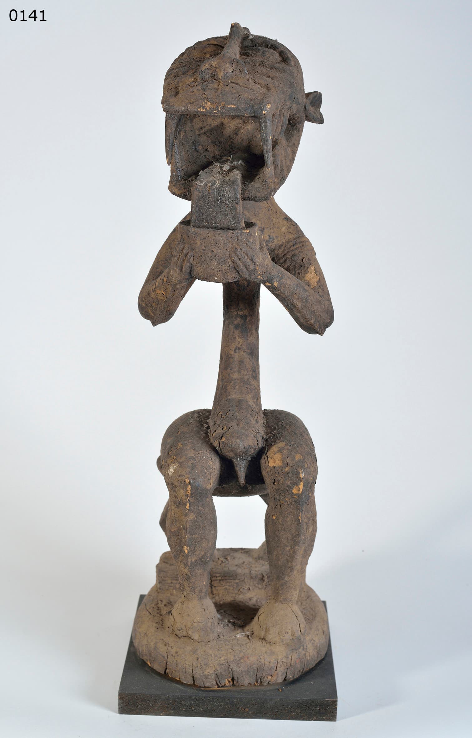 BAULE — simian statue (called MBOTUMBO or GBEKRE)