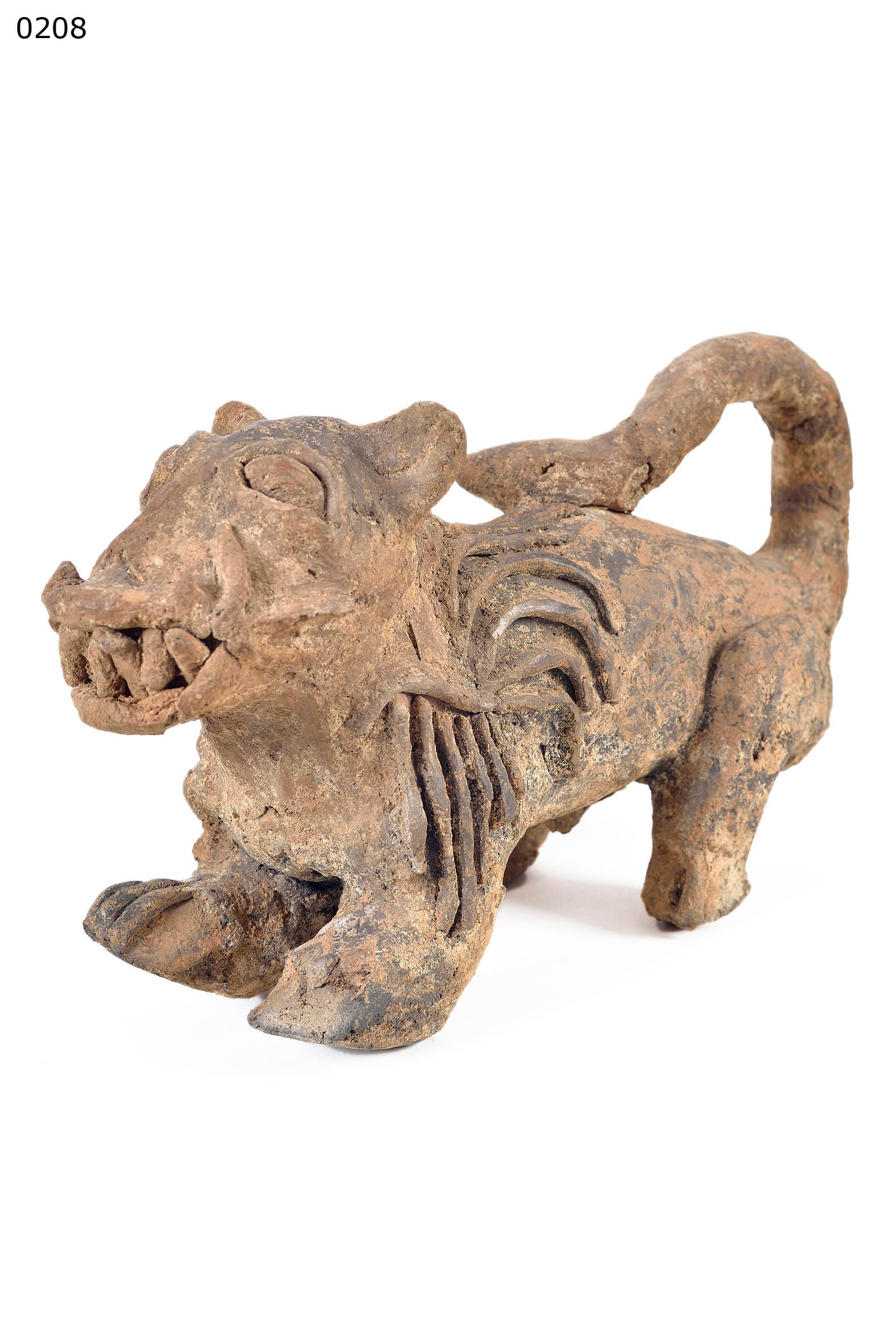 BENIN — altar figure in form of a panther