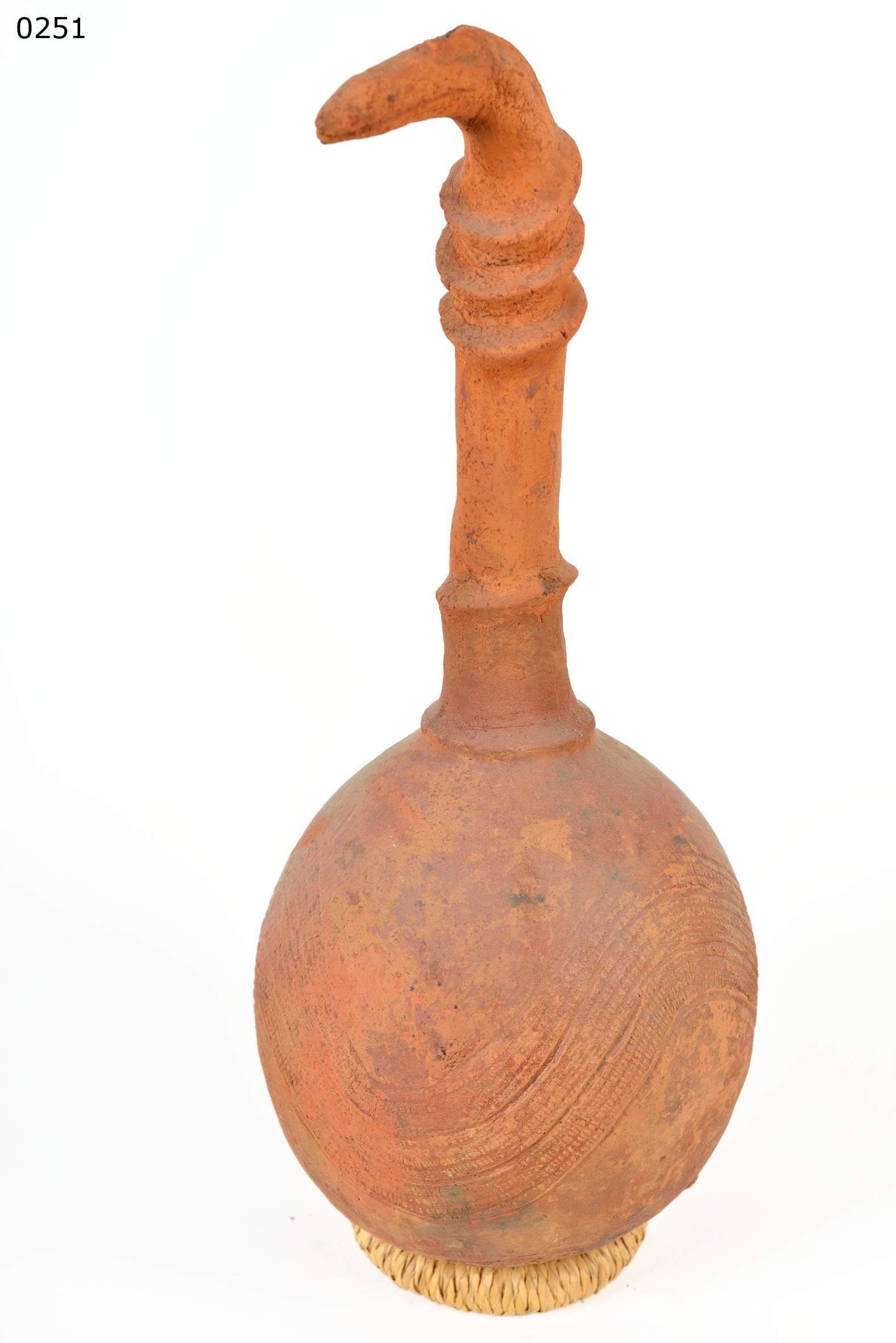 BANKONI — funerary vessel with bird head