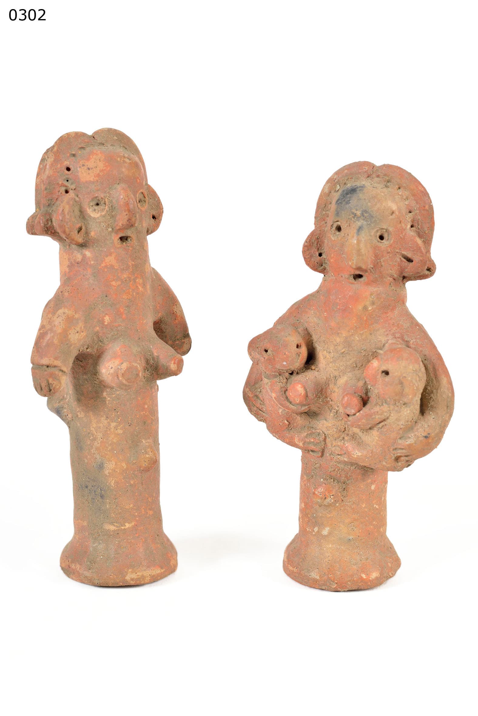 INLAND NIGER DELTA — couple of maternity tomb figures