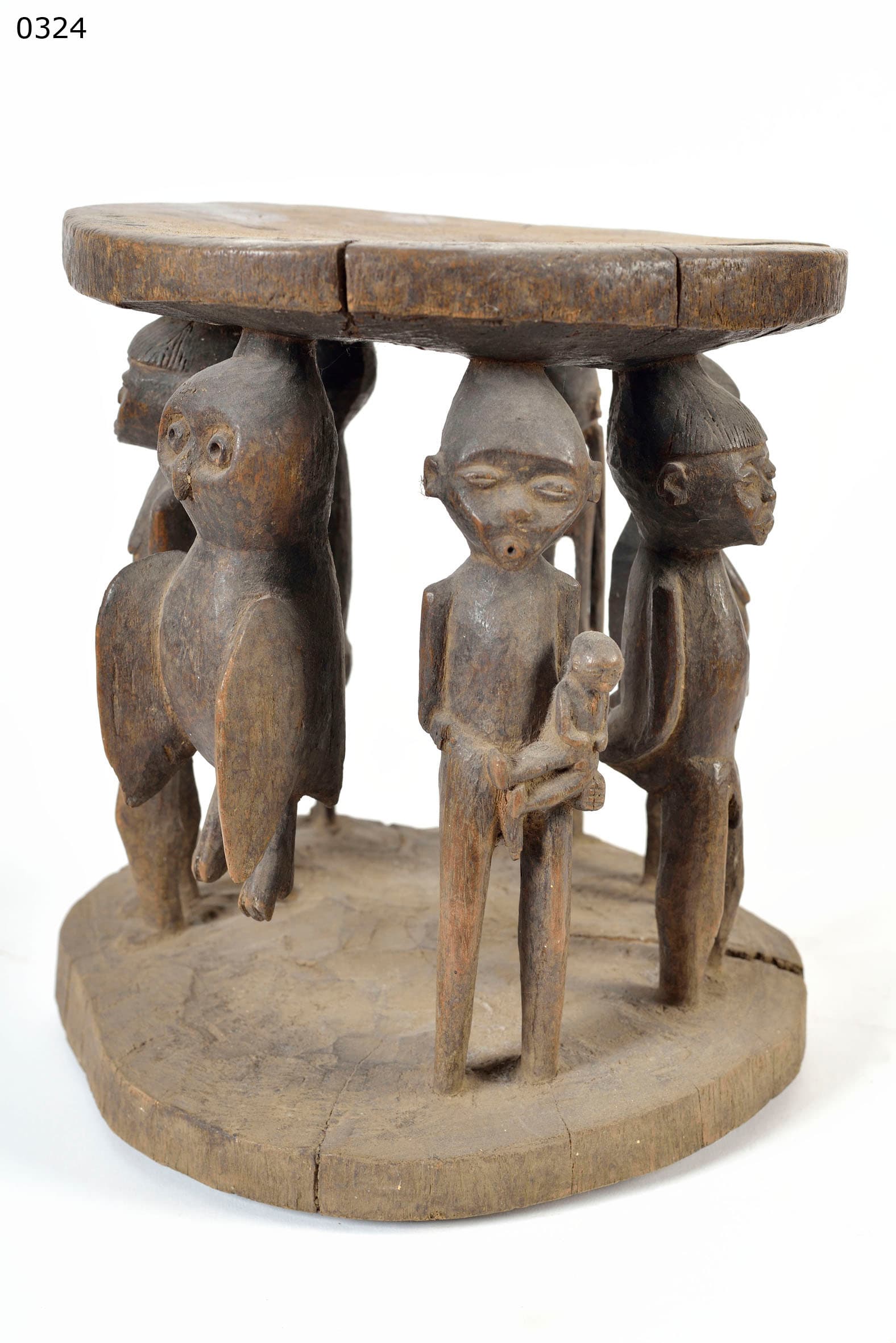 PENDE — tabouret ou autel rituel