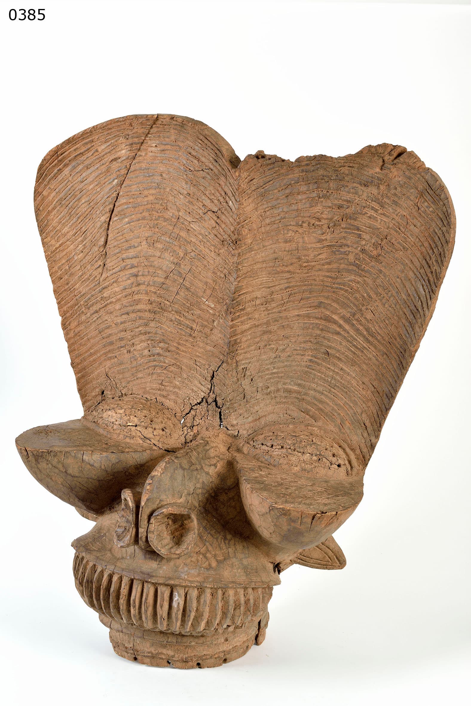 BAMILEKE — BATCHAM head crest mask, published AFRICA, p. 154