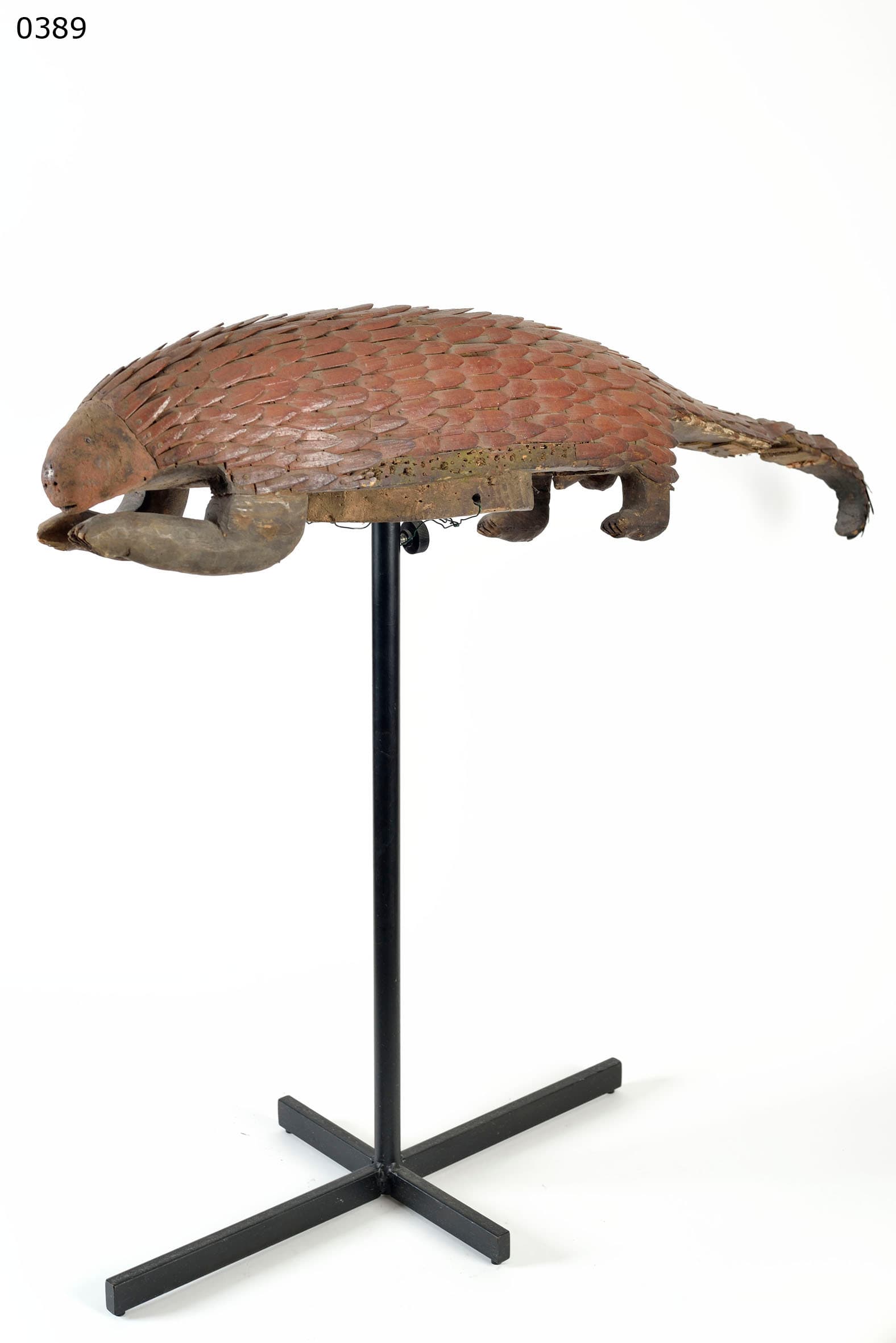 Igbo/Ekpeye — Schuppentierkopf-Kammmaske (selten)