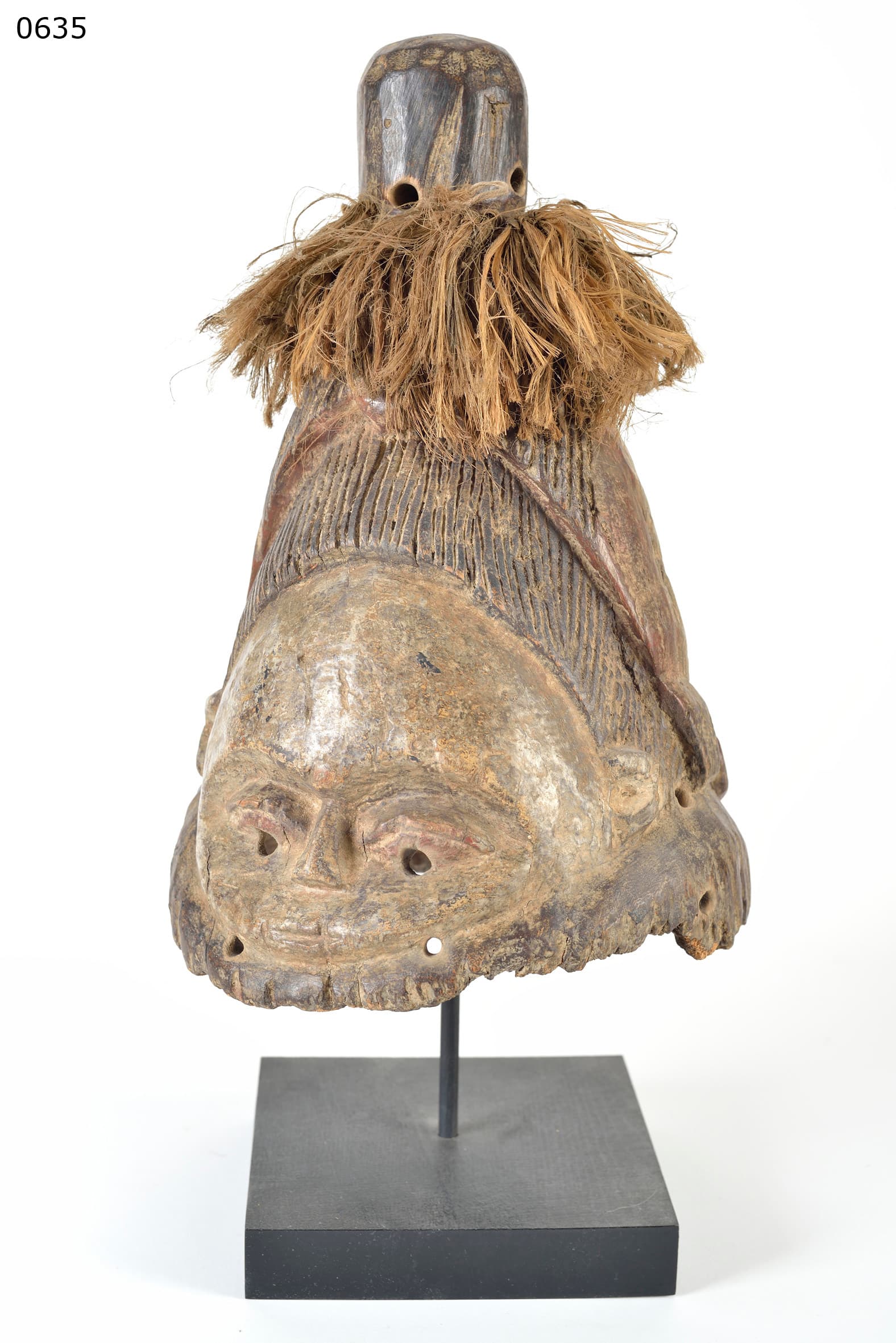 Igala — Masque de tête Janus
