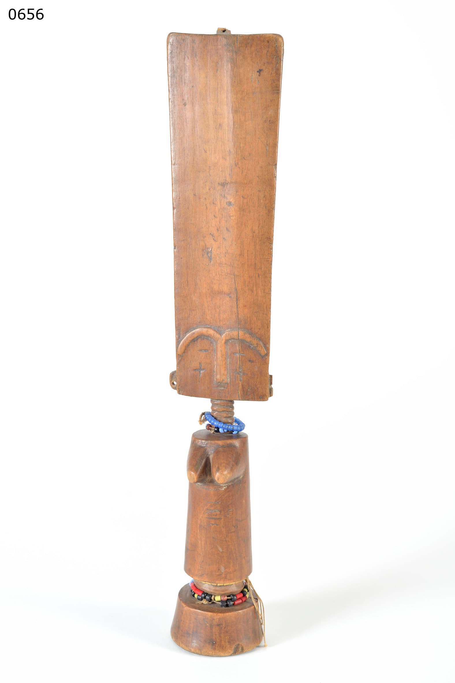 FANTE — Akua-ba fertility doll (Fante rectangular-head variant - missing from Excel, identified stylistically)