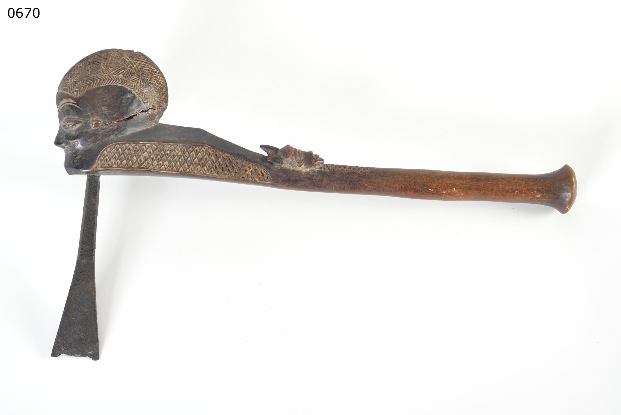 Pende — ceremonial axe
