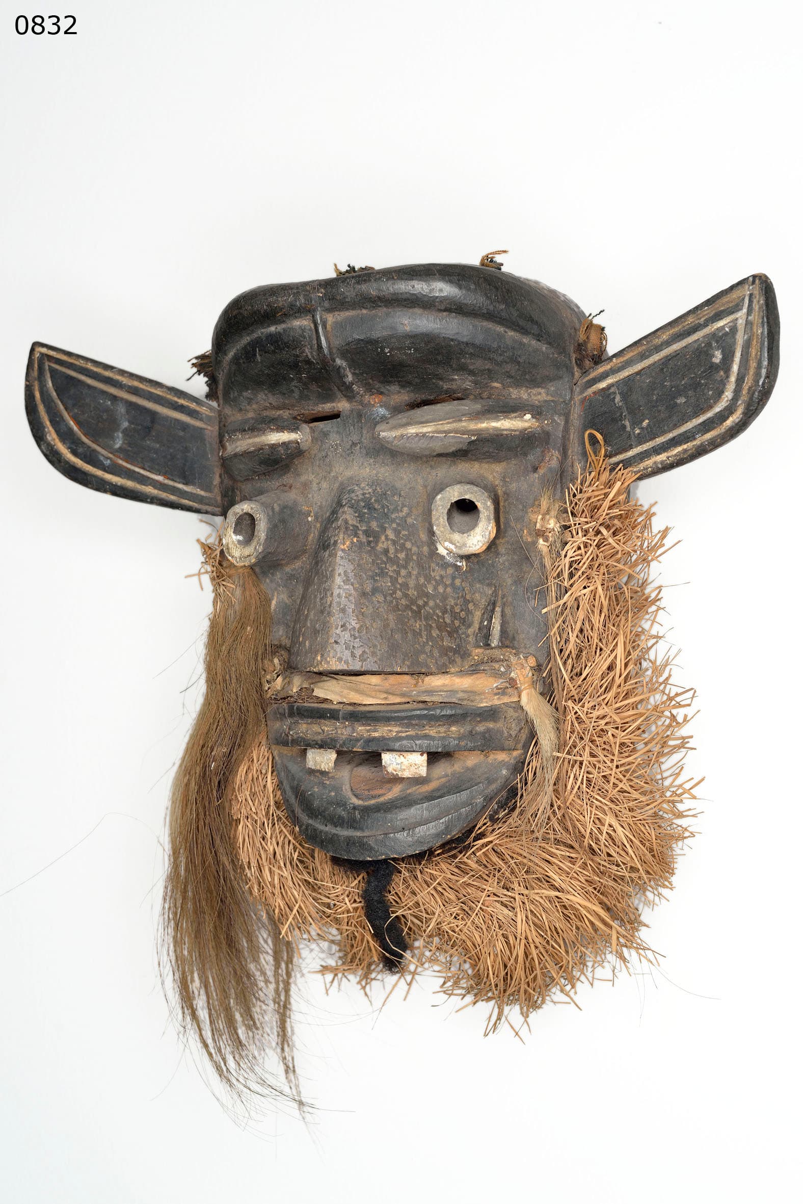 We — mask (first piece of African art I bought in the Marché aux Puces,Paris, in 1957)