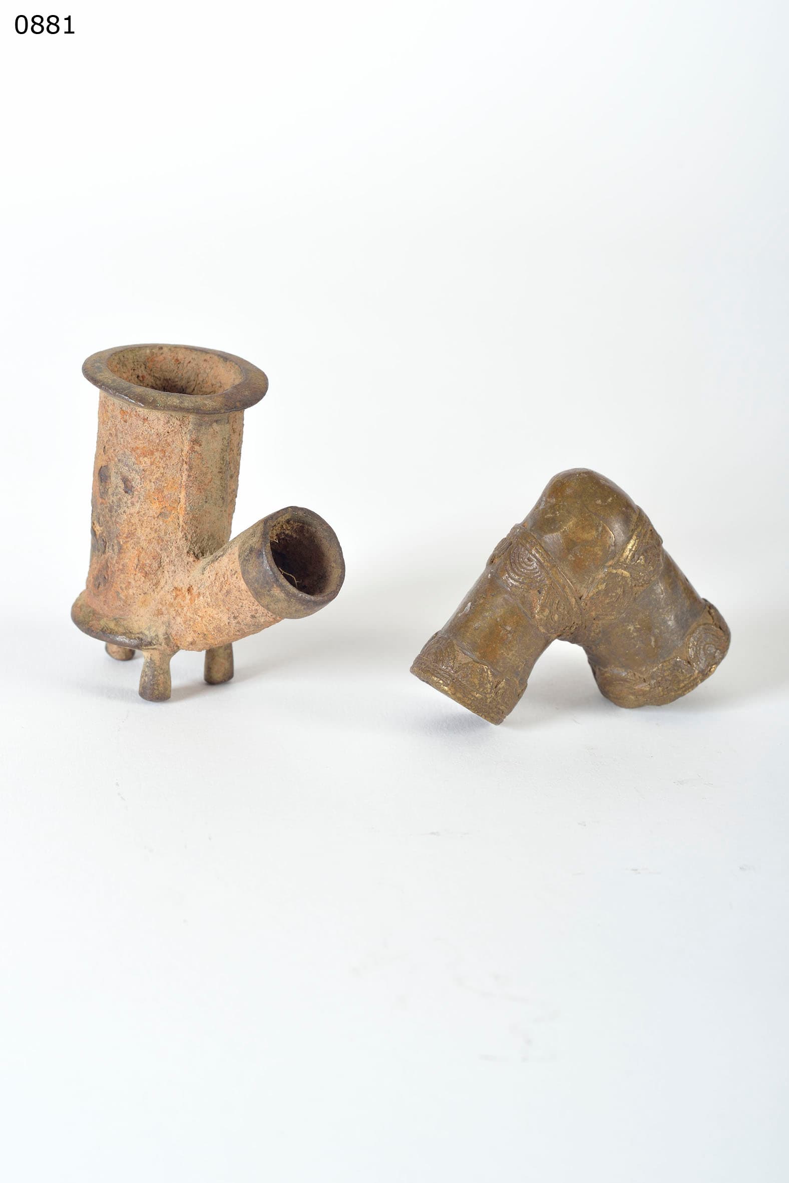 Kasena — two pipe-bowls