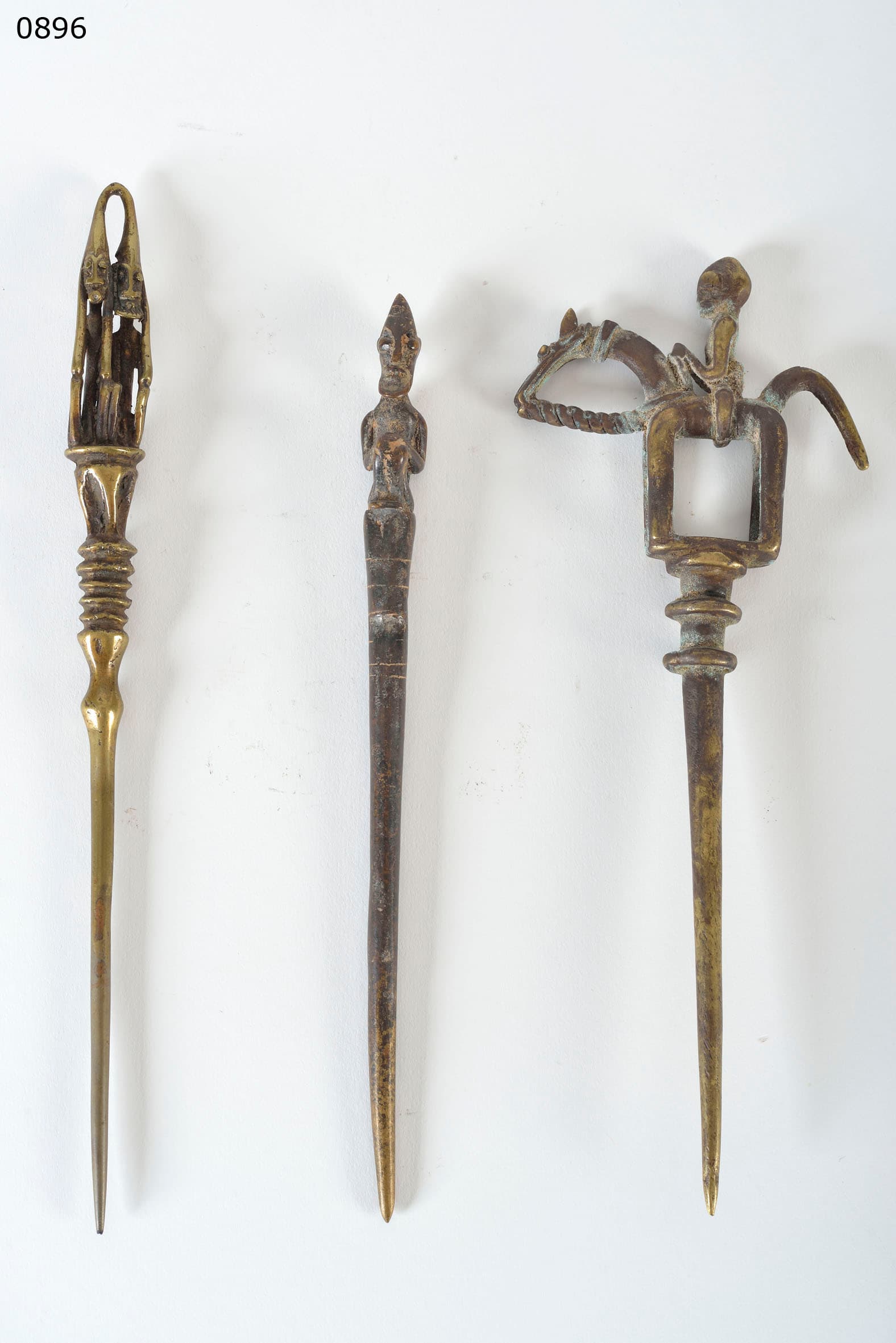 Dogon — trois épingles à cheveux de prestige