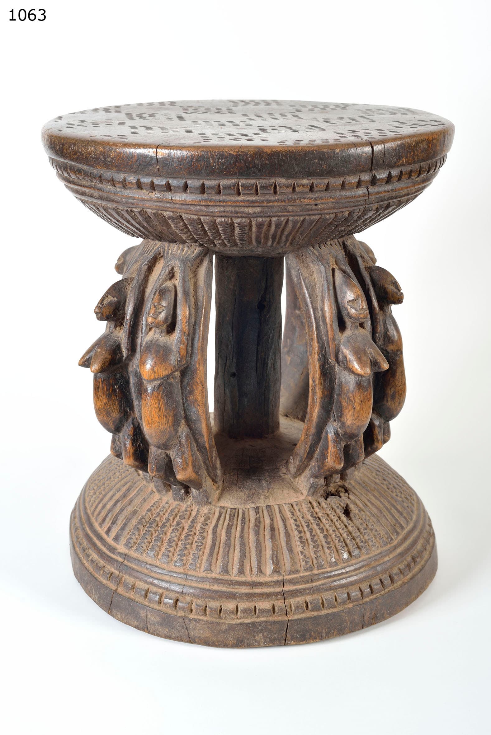 Dogon — tabouret mythologique prestige