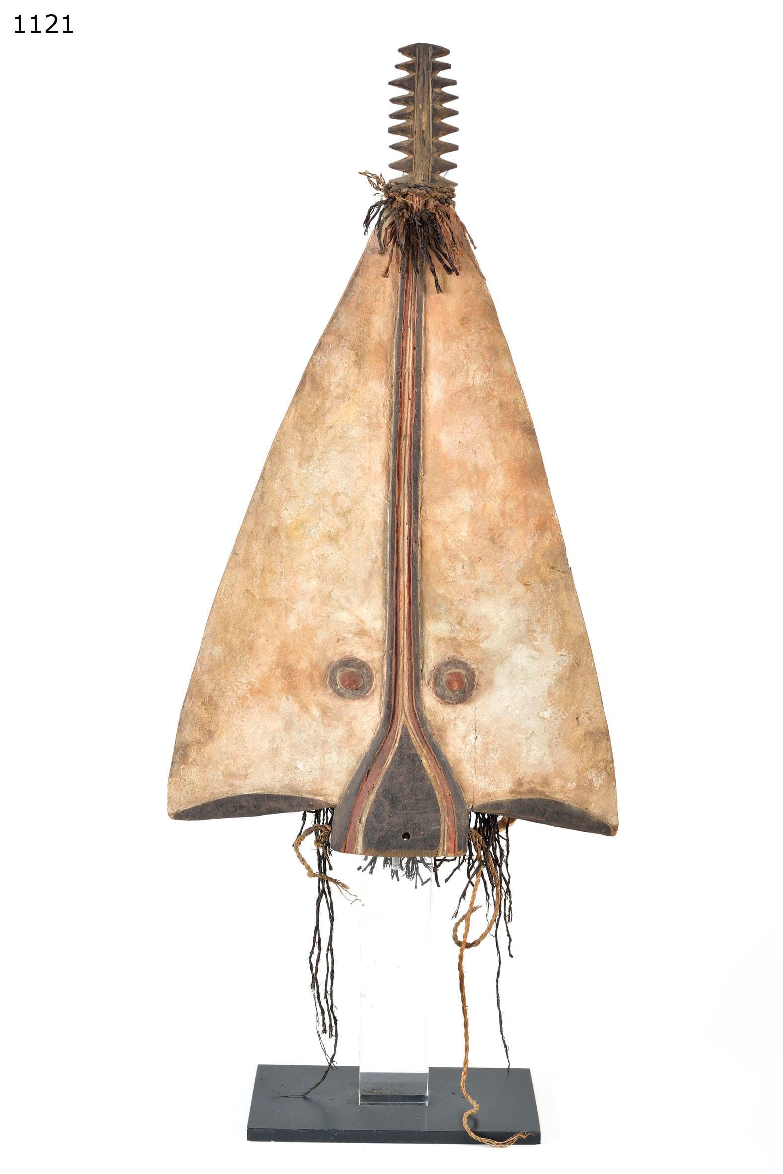 Bidjogo — masque-cimier poisson-scie