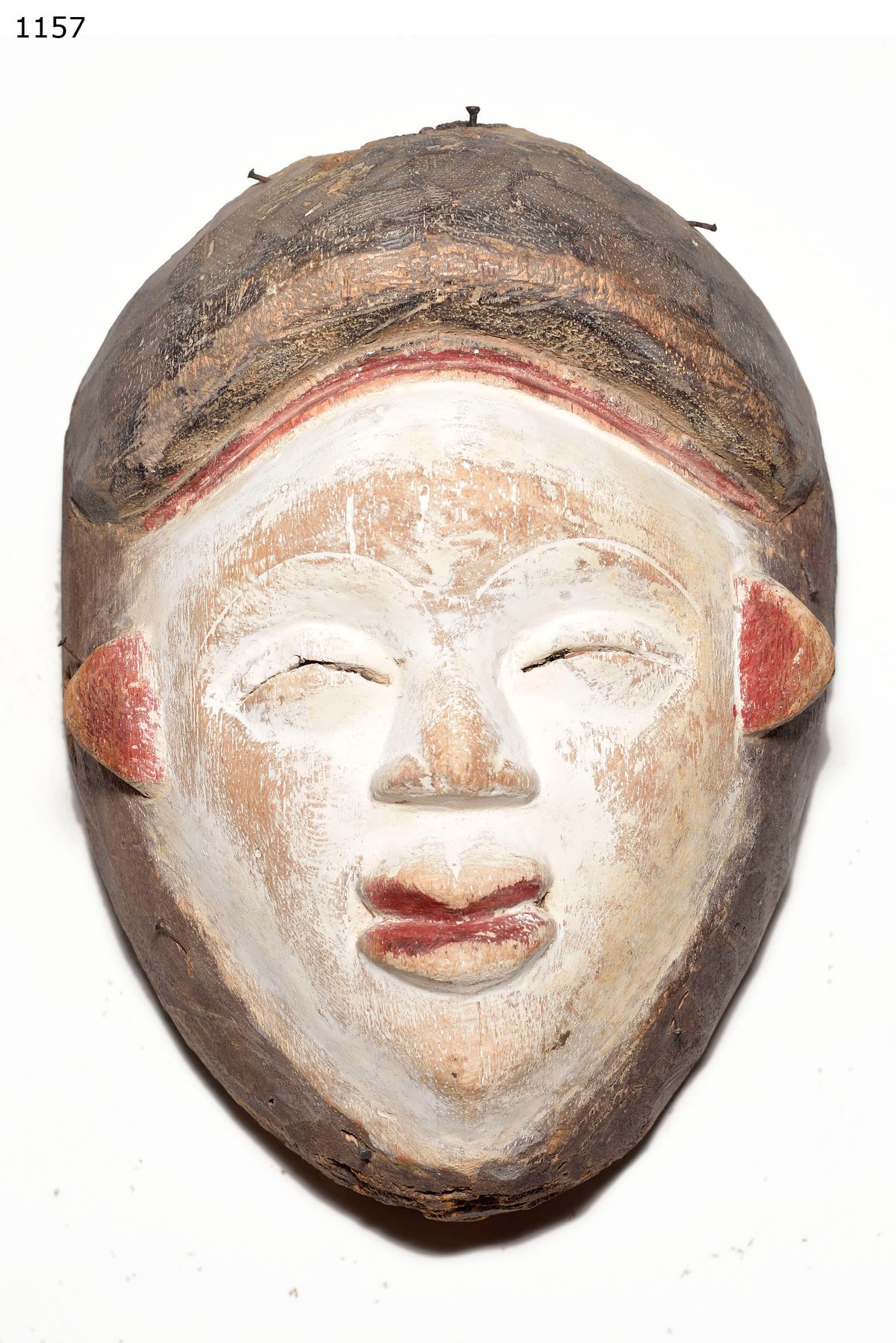Punu — Weiße Maske