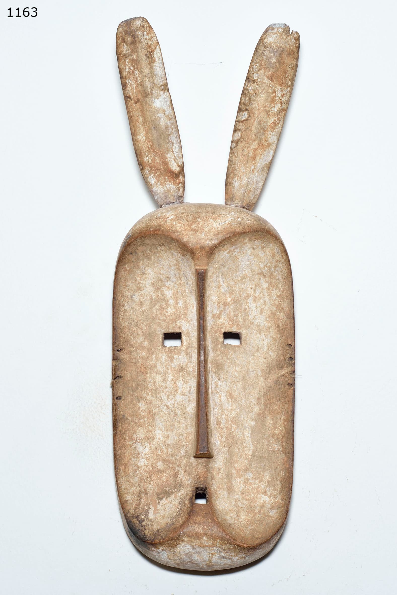 MAKONDE — masque de lièvre