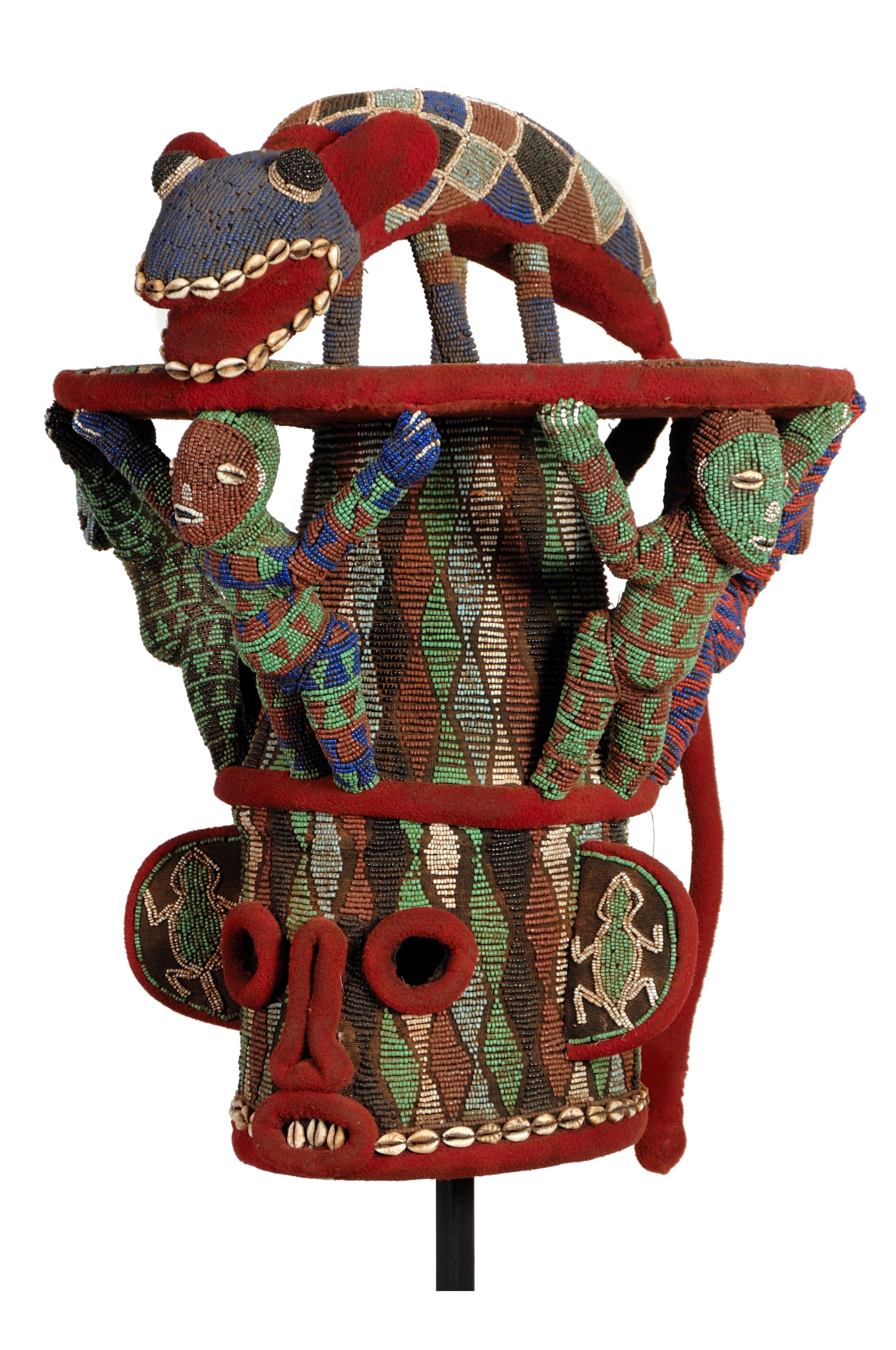 Bamum — Chief’s Beaded Dance Hat